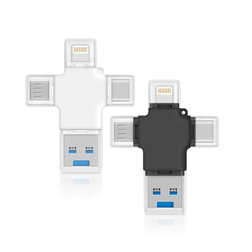 ���� ũ�ν� 3IN1 OTG USB �޸� (128GB) ������, CŸ��, �ȵ���̵� ���