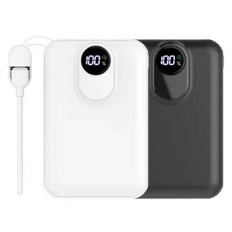 20000mAh PD 20W �̴� ���ӸƼ����� �������͸� + C+8 ����� ��Ʈ�� ���� ���̺� EM-91