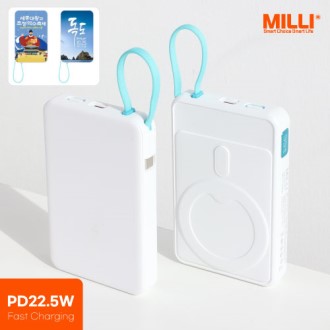 milli PD22.5W �������� �Ƽ����� �������͸� 10000mAh(��ġ��������)
